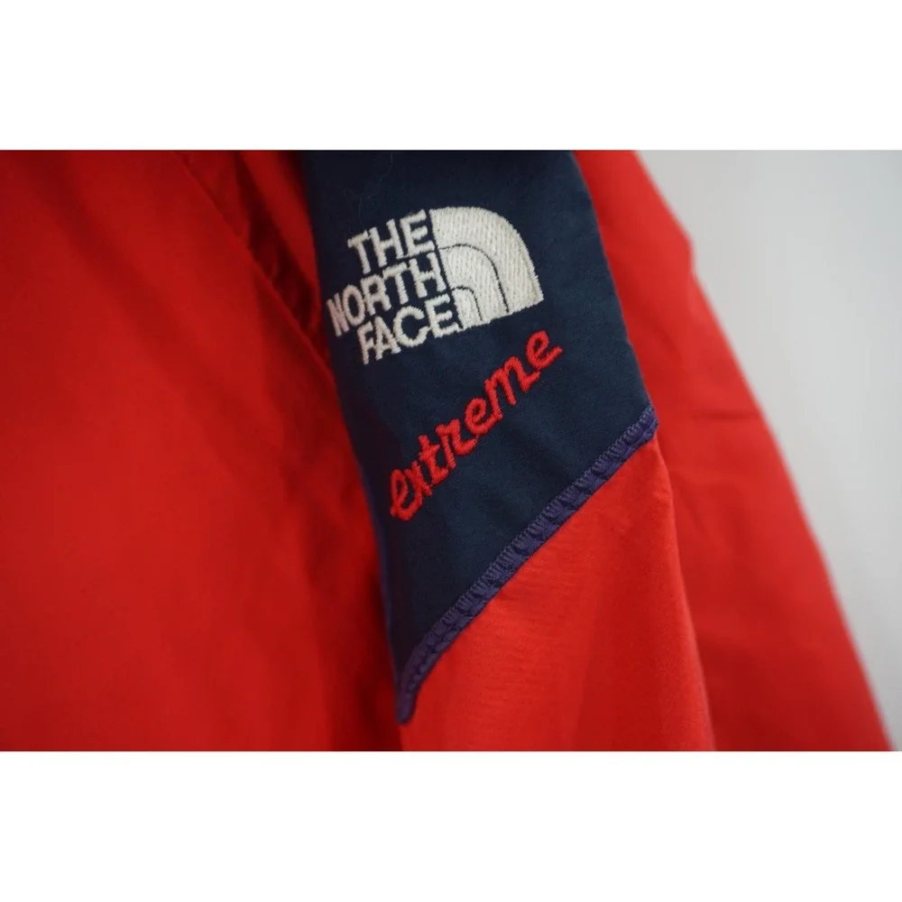 Vintage North Face Extreme Jacket Mens Large Red Gore Tex Hooded Made USA 80s‎